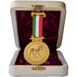 Medal of Honor of the Executive Management of the Largest Horse Exhibition in Iran -
